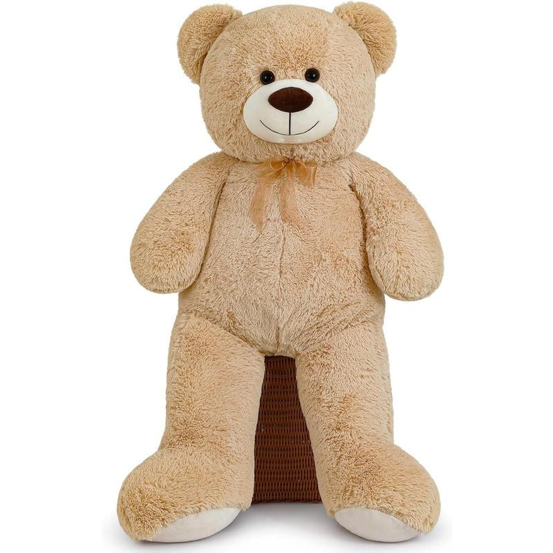 Meet Your New Best Friend: The SNOWOLF 55-Inch Giant Teddy Bear - Cuddle Up for Christmas, Valentine's, and All the Special Moments!