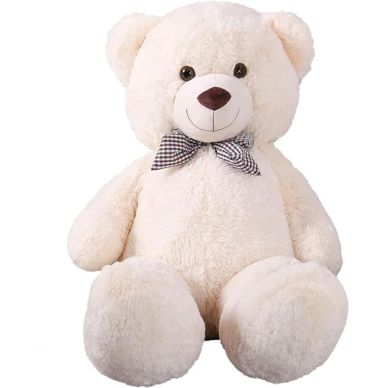 Meet Your New Best Friend: The SNOWOLF 55-Inch Giant Teddy Bear - Cuddle Up for Christmas, Valentine's, and All the Special Moments!