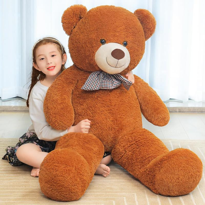 Meet Your New Best Friend: The SNOWOLF 55-Inch Giant Teddy Bear - Cuddle Up for Christmas, Valentine's, and All the Special Moments!
