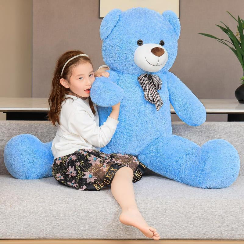 Meet Your New Best Friend: The SNOWOLF 55-Inch Giant Teddy Bear - Cuddle Up for Christmas, Valentine's, and All the Special Moments!