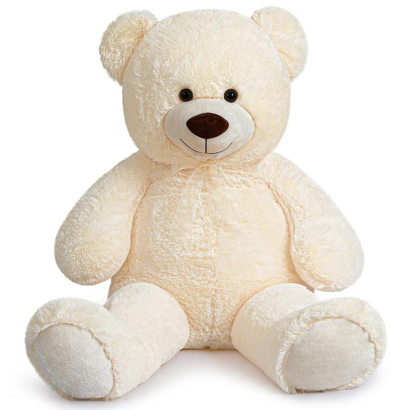 Meet Your New Best Friend: The SNOWOLF 55-Inch Giant Teddy Bear - Cuddle Up for Christmas, Valentine's, and All the Special Moments!