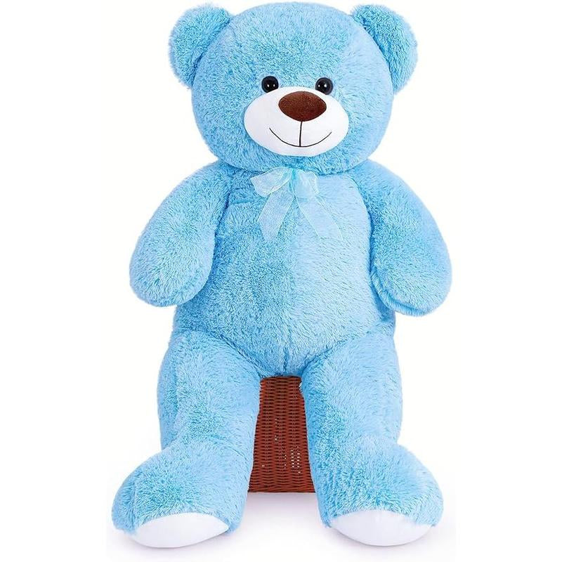Meet Your New Best Friend: The SNOWOLF 55-Inch Giant Teddy Bear - Cuddle Up for Christmas, Valentine's, and All the Special Moments!