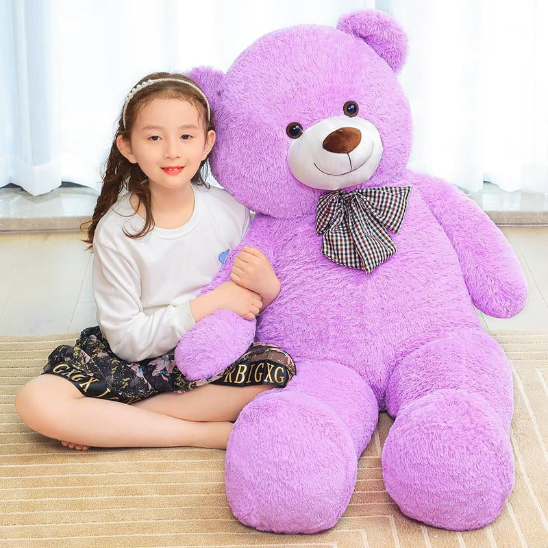 Meet Your New Best Friend: The SNOWOLF 55-Inch Giant Teddy Bear - Cuddle Up for Christmas, Valentine's, and All the Special Moments!