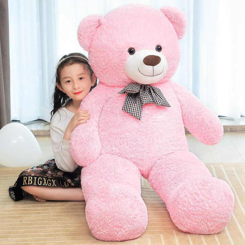 Meet Your New Best Friend: The SNOWOLF 55-Inch Giant Teddy Bear - Cuddle Up for Christmas, Valentine's, and All the Special Moments!