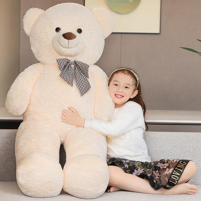 Meet Your New Best Friend: The SNOWOLF 55-Inch Giant Teddy Bear - Cuddle Up for Christmas, Valentine's, and All the Special Moments!