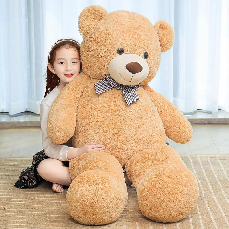Meet Your New Best Friend: The SNOWOLF 55-Inch Giant Teddy Bear - Cuddle Up for Christmas, Valentine's, and All the Special Moments!
