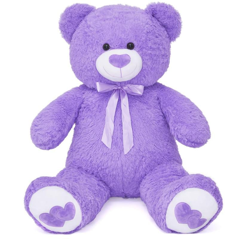 Meet Your New Best Friend: The SNOWOLF 55-Inch Giant Teddy Bear - Cuddle Up for Christmas, Valentine's, and All the Special Moments!