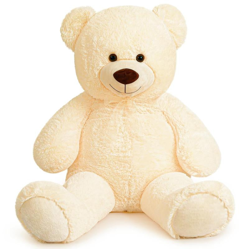 Meet Your New Best Friend: The SNOWOLF 55-Inch Giant Teddy Bear - Cuddle Up for Christmas, Valentine's, and All the Special Moments!