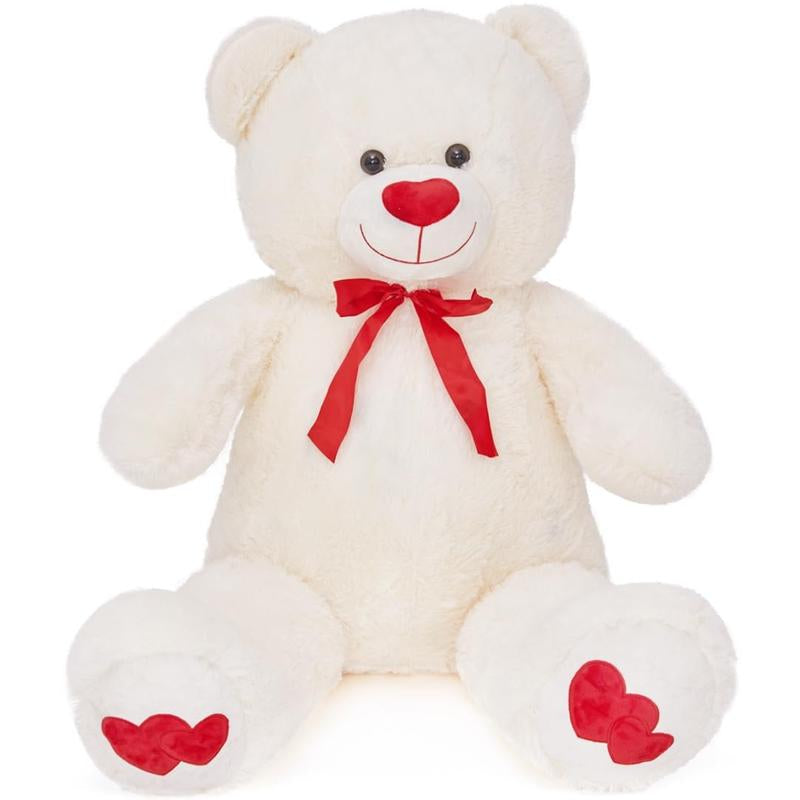Meet Your New Best Friend: The SNOWOLF 55-Inch Giant Teddy Bear - Cuddle Up for Christmas, Valentine's, and All the Special Moments!