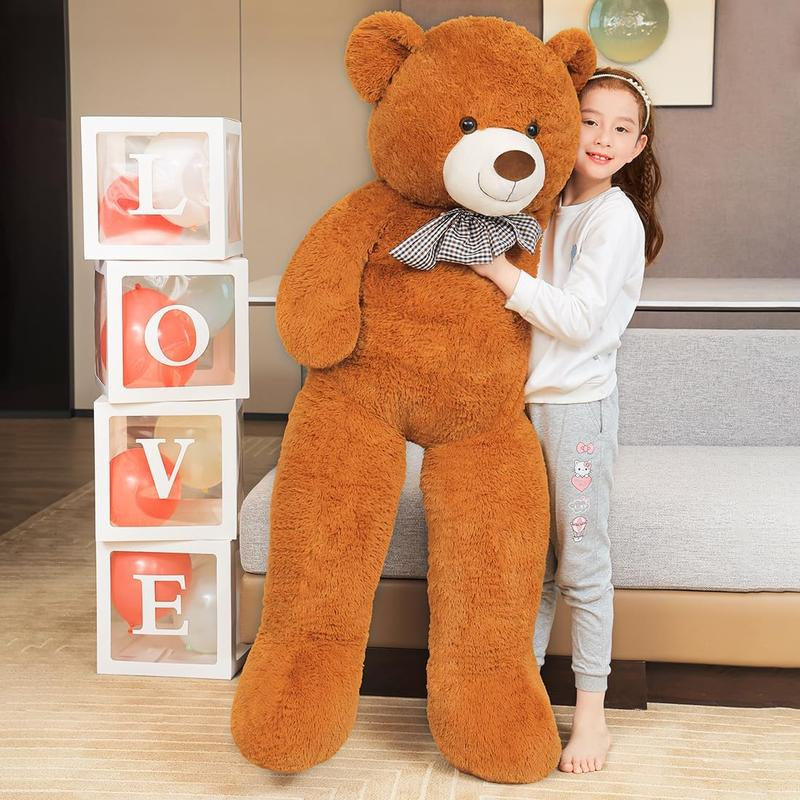 Meet Your New Best Friend: The SNOWOLF 55-Inch Giant Teddy Bear - Cuddle Up for Christmas, Valentine's, and All the Special Moments!